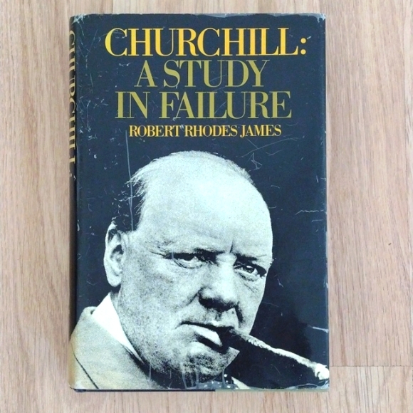 Winston Churchill A Study in Failure Author Robert Rhodes James Hardcover 1970 - Picture 1 of 4